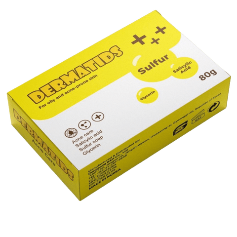 Xà Phòng Dermatids Giúp Làm Sạch Da Ngăn Ngừa Mụn Lưng, Dày Sừng Nang Lông - 80g